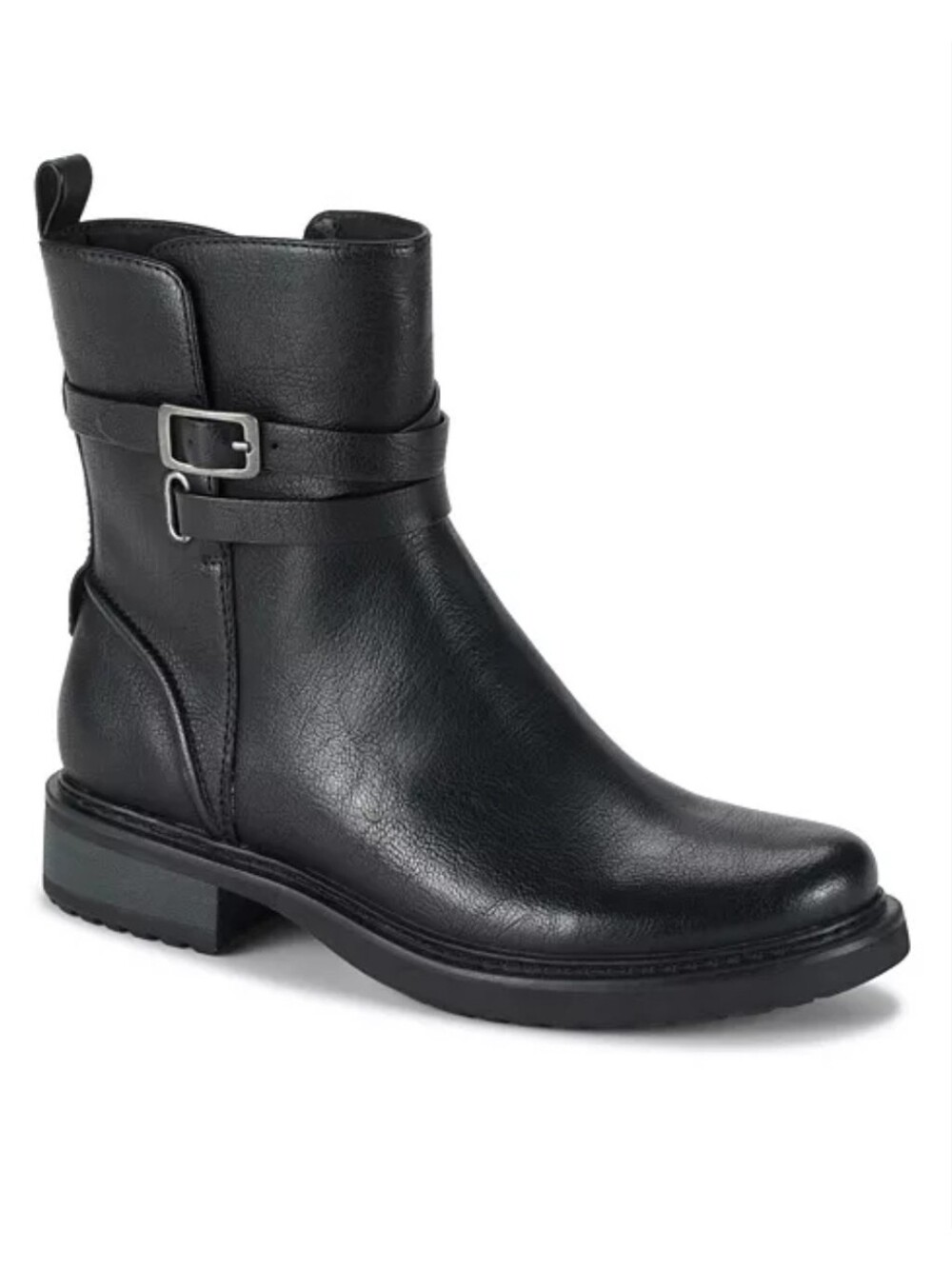 Baretraps NEW Honee Booties 7.5 Ankle Boots Block Heel Zip Soft Comfort Preppy